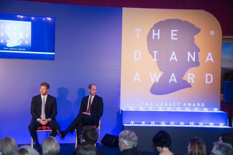 The Diana Award Prince William and Harry