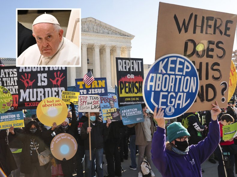 Abortion Protest in Washington DC