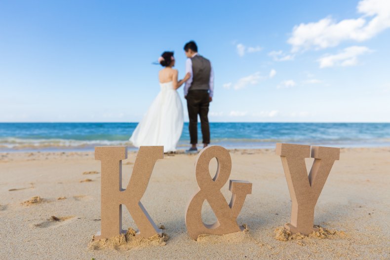 Beach wedding