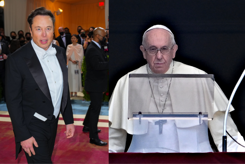 Elon Musk, Pope Francis