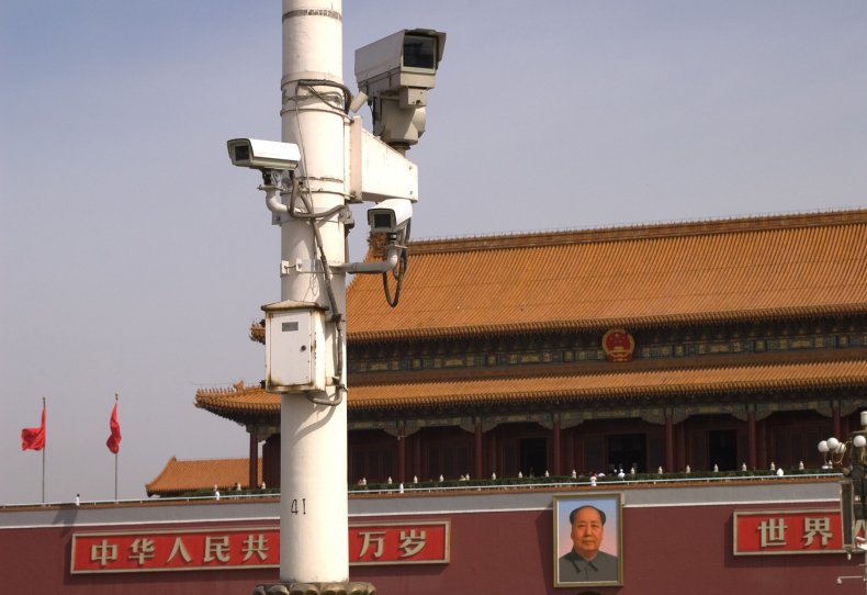 Security cameras in China