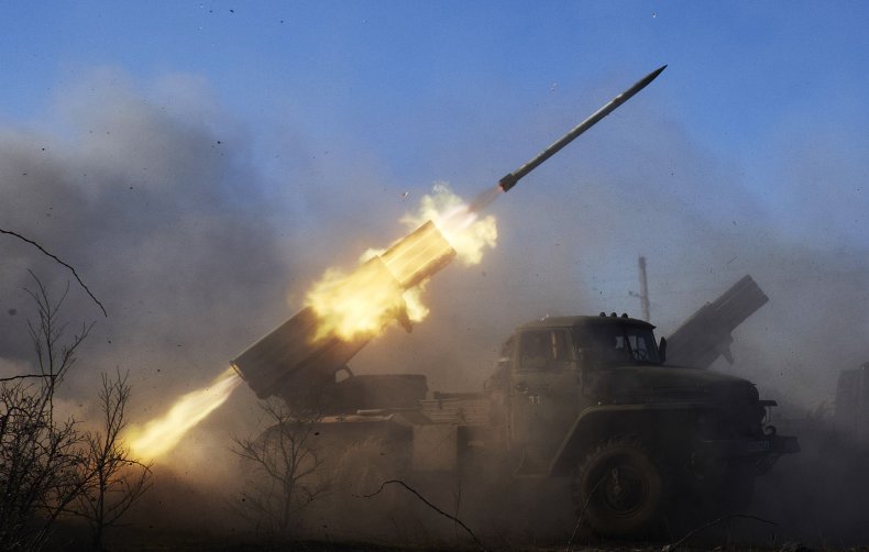 Pro-Russian rebels fire grad rockets
