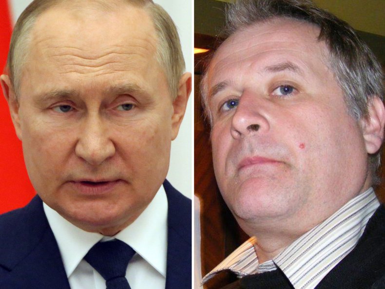 Vladimir Putin and Dmitry Kolker