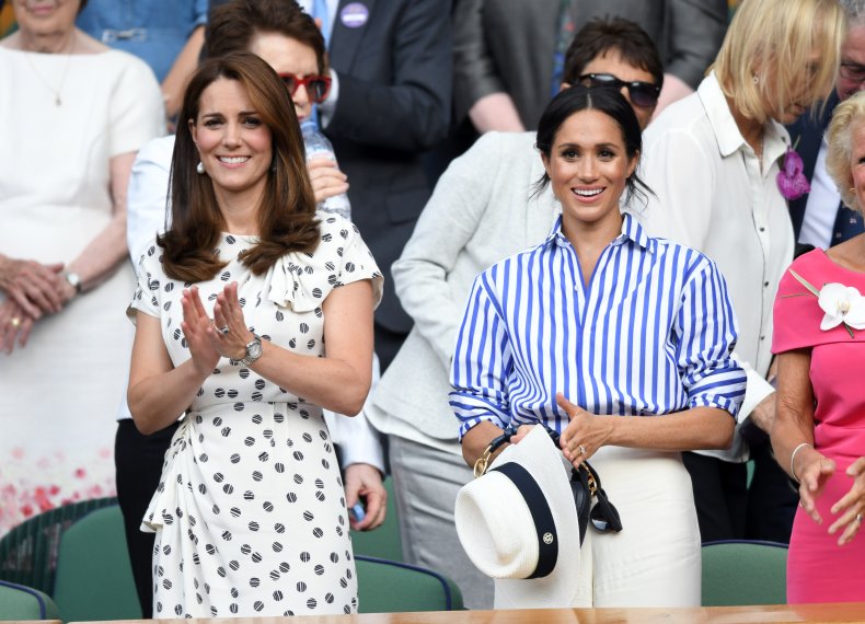 Kate Middleton and Meghan Markle Wimbledon