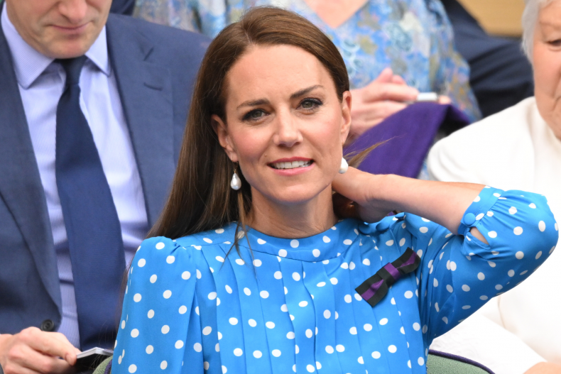 Kate Cements New Favorite Fashion Brand With Polka Dot Wimbledon Dress