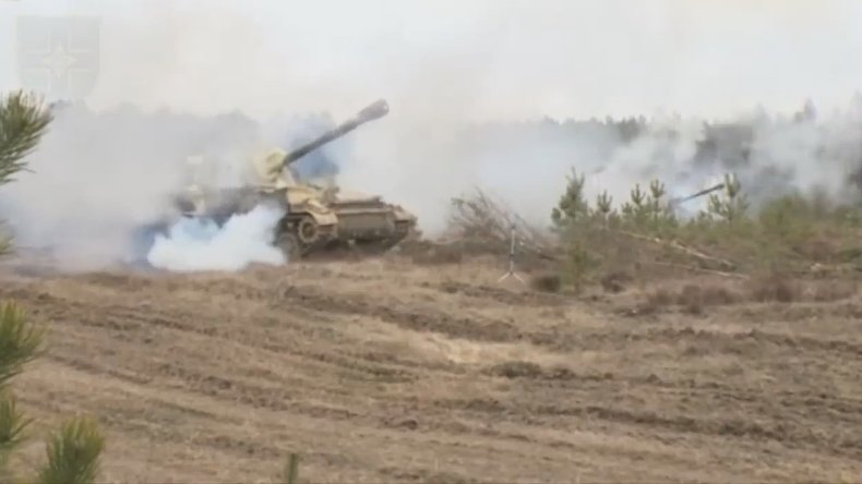 Ukrainian Knights hit Russian Hurricanes, vehicles
