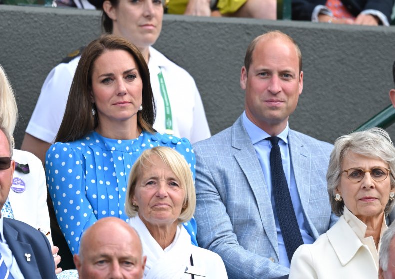 Kate Middleton and Prince William attend Wimbledon