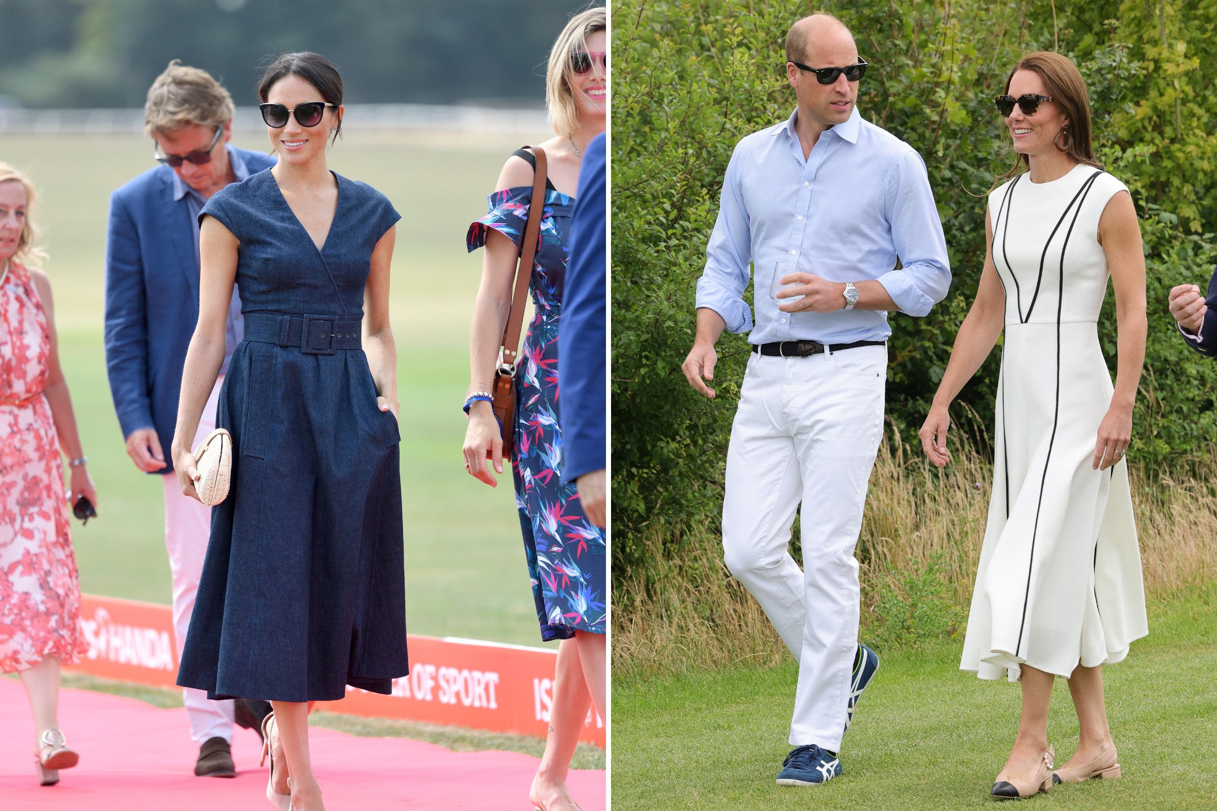 Kate Middleton and Meghan Markle's Top Polo Outfits Side-by-Side - Newsweek