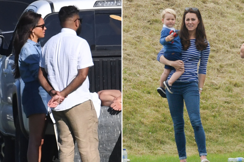 Meghan Markle Kate Middleton Polo Denims