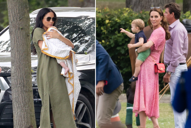 Meghan Markle, Kate Middleton Family Polo Day