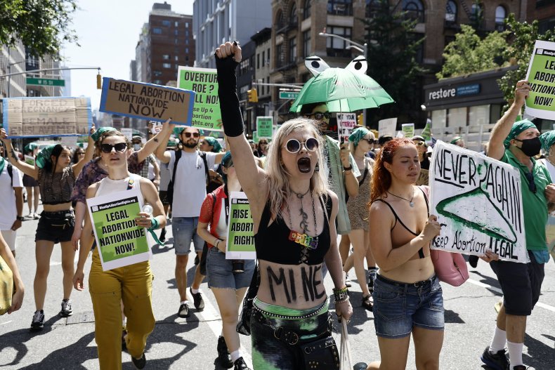 abortion protest