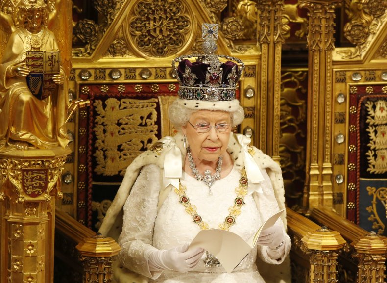 Konstitutionelle Monarchin von Königin Elizabeth II