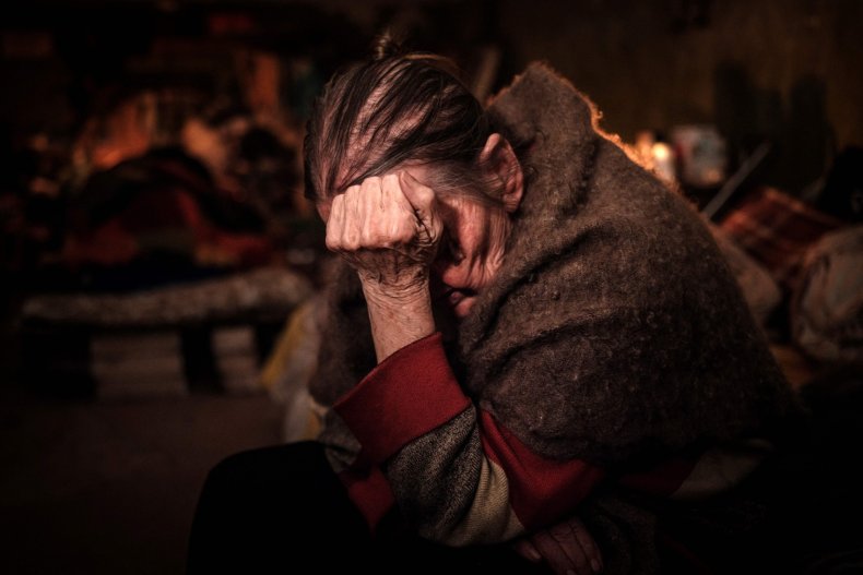 Man in Severodonetsk basement 18-May-22