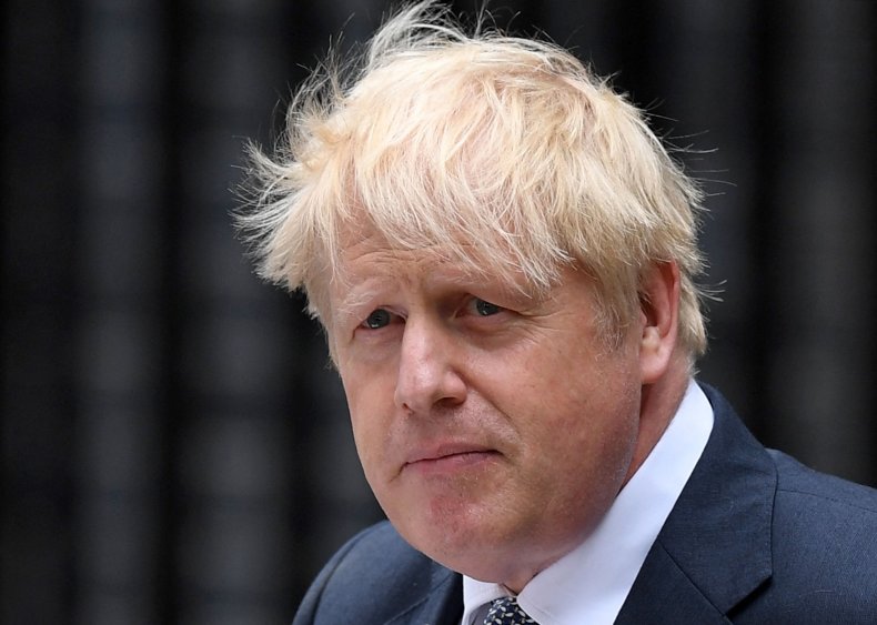 Boris Johnson resignation speech in London 