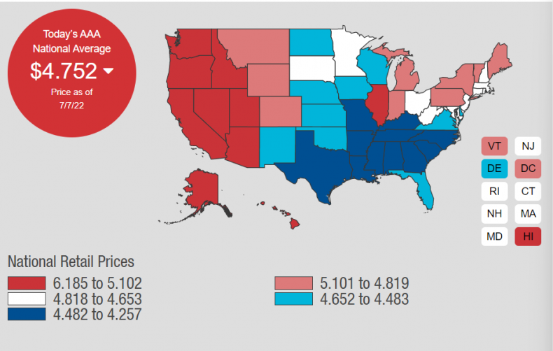 AAA Gas Prices