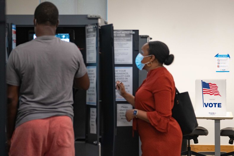 estadounidenses negros votando