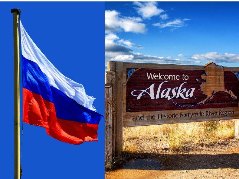 Russia Alaska is Ours Billboards Reclaim Threat