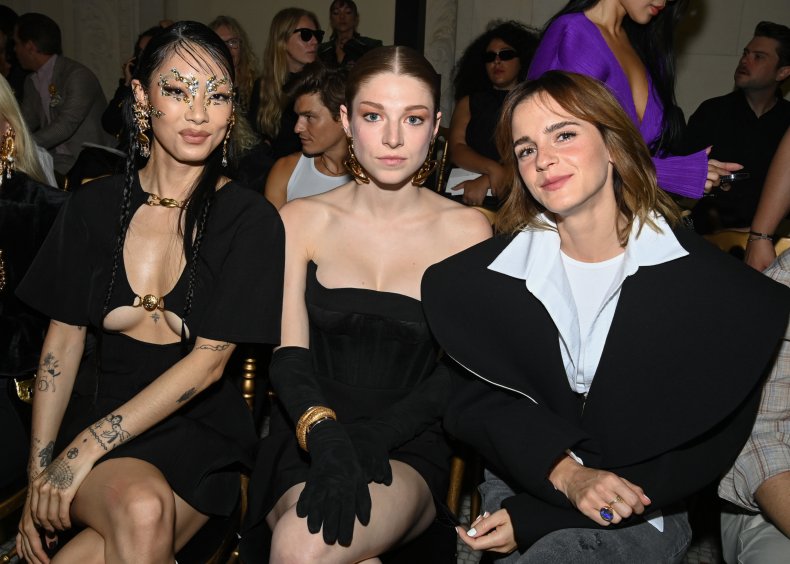 Rina Sawayama Hunter Schafer and Emma Watson