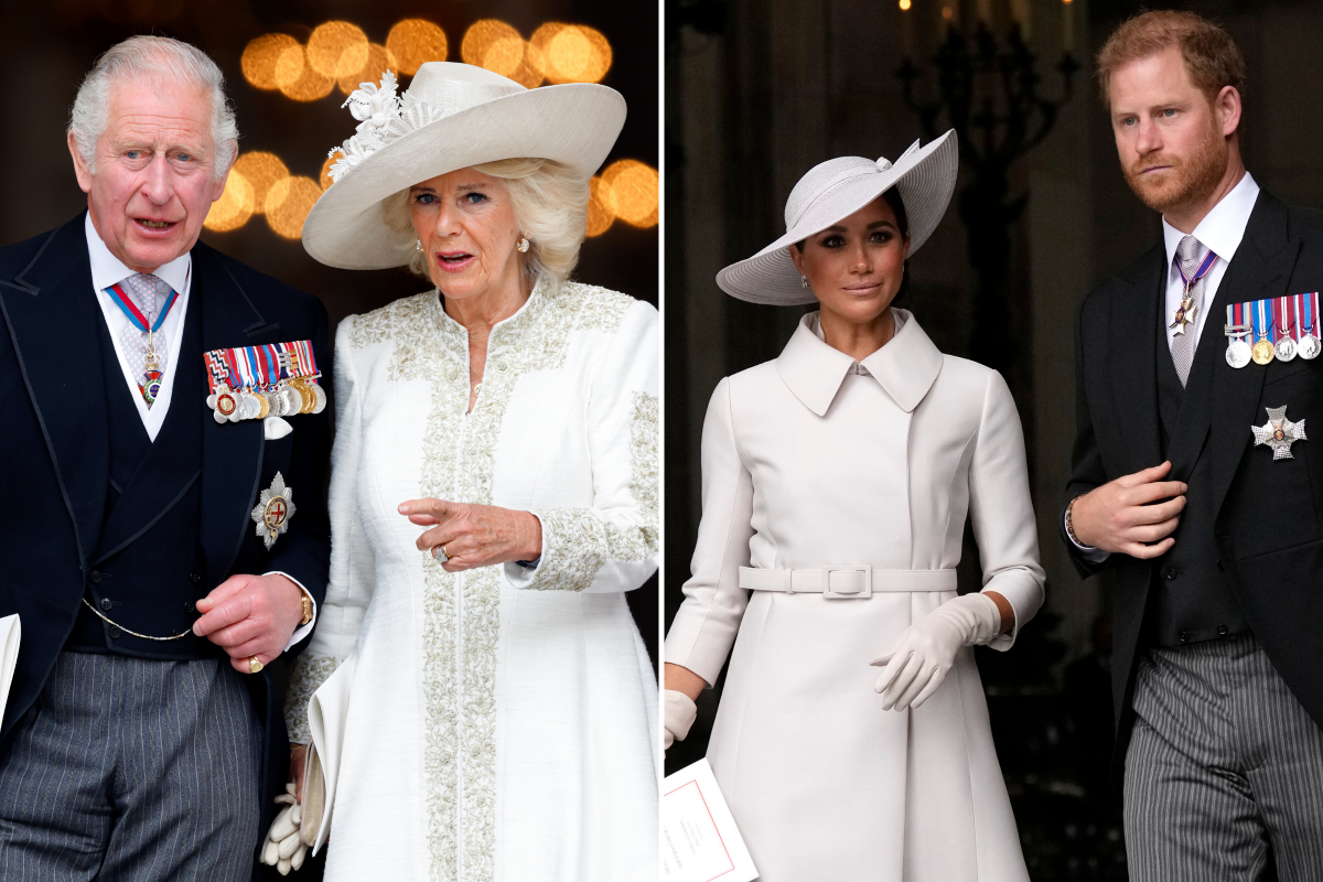 Prince Charles, Camilla and Sussexes Jubilee