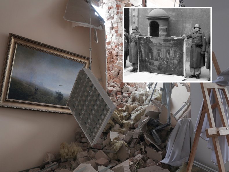 Ukraine Art Stolen