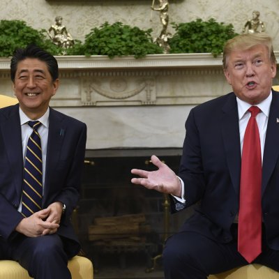 Trump, Abe White House