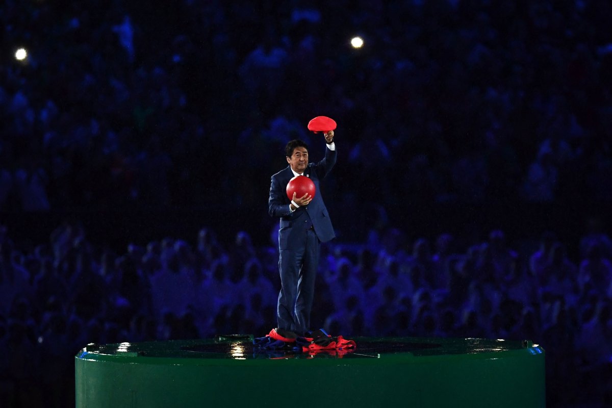 Shinzo Abe at 2016 Rio Summer Olympics
