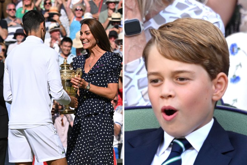 Prince George at His First Wimbledon