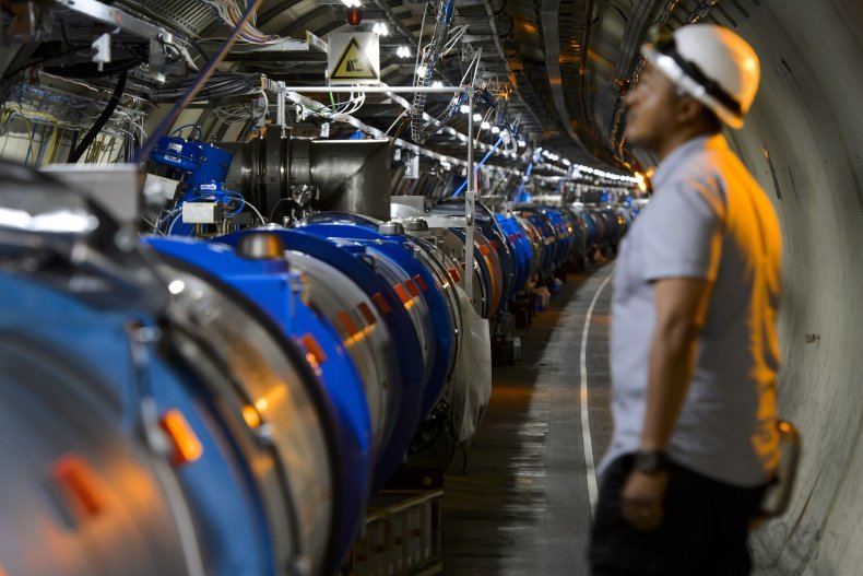 Scientist at the LHC