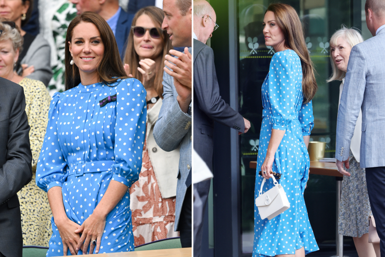 Kate Middleton Wimbledon Alessandra Rich