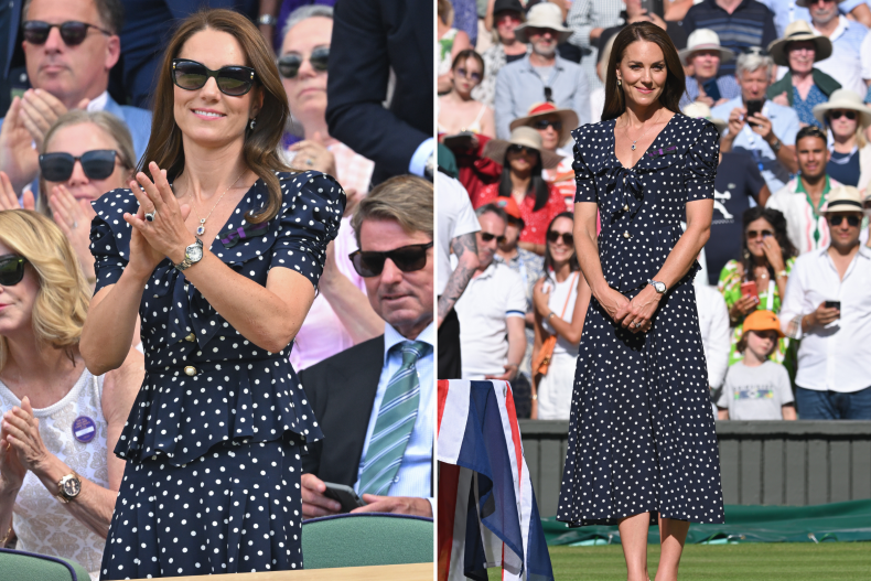 Kate Middleton Wimbledon Men's Finals 2022
