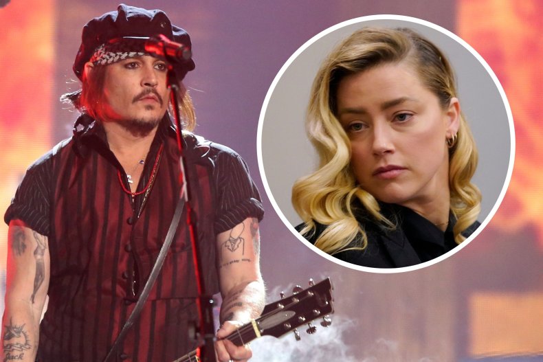 Johnny Depp apparently sings about Amber Heard