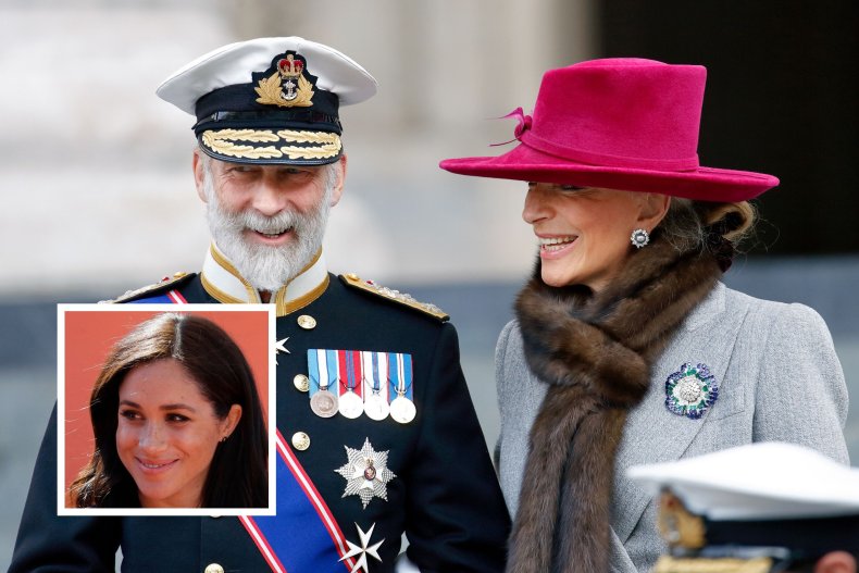 Prince, Princess Michael and Meghan Markle
