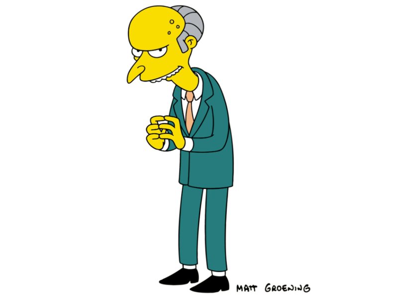 Mr Burns The Simpsons