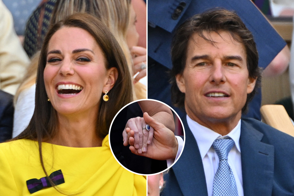 Tom Cruise and Kate Middleton Wimbledon 2022