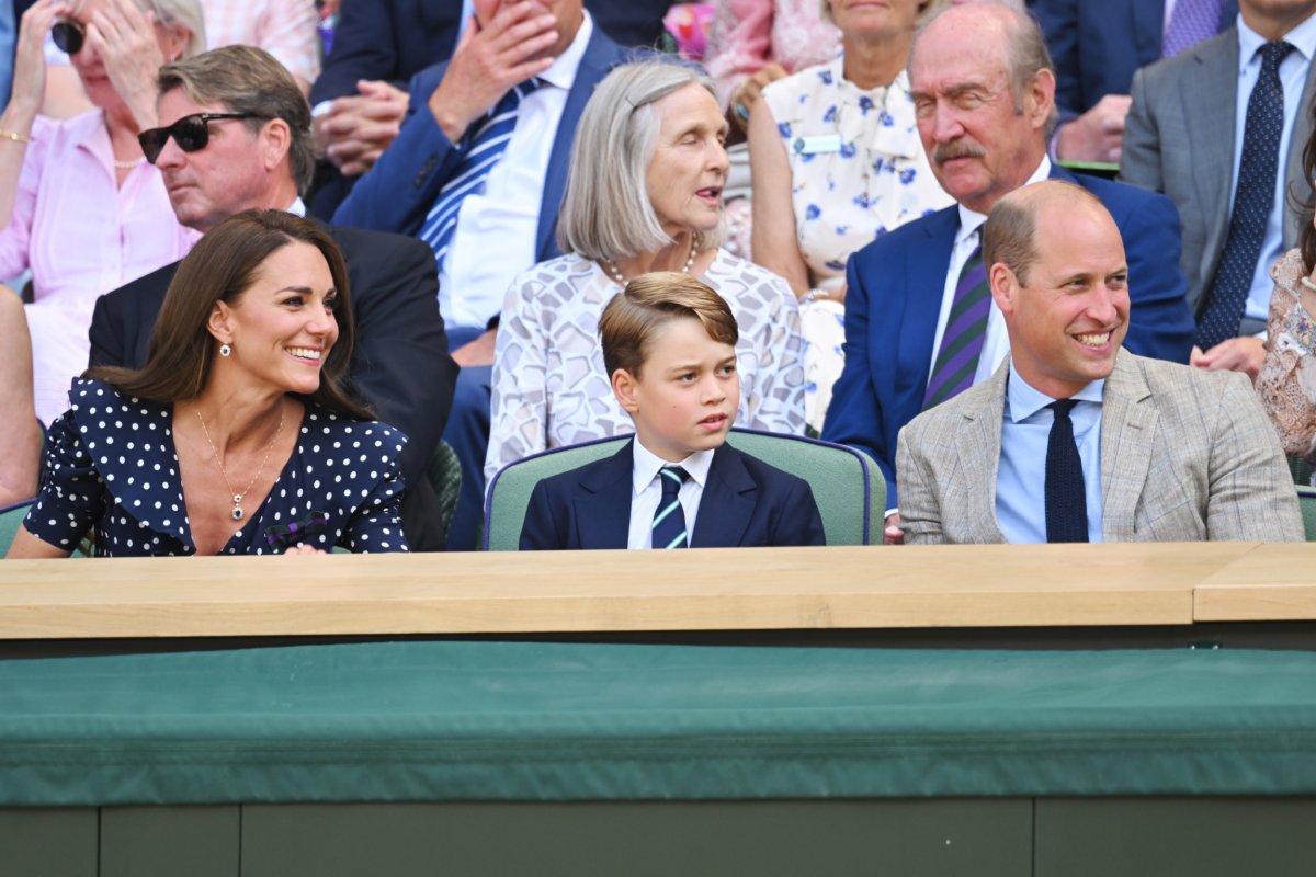 Kate Middleton, Prince George, Prince William Wimbledon