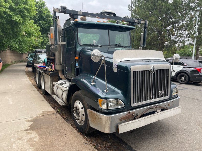 Diesel Spill Truck