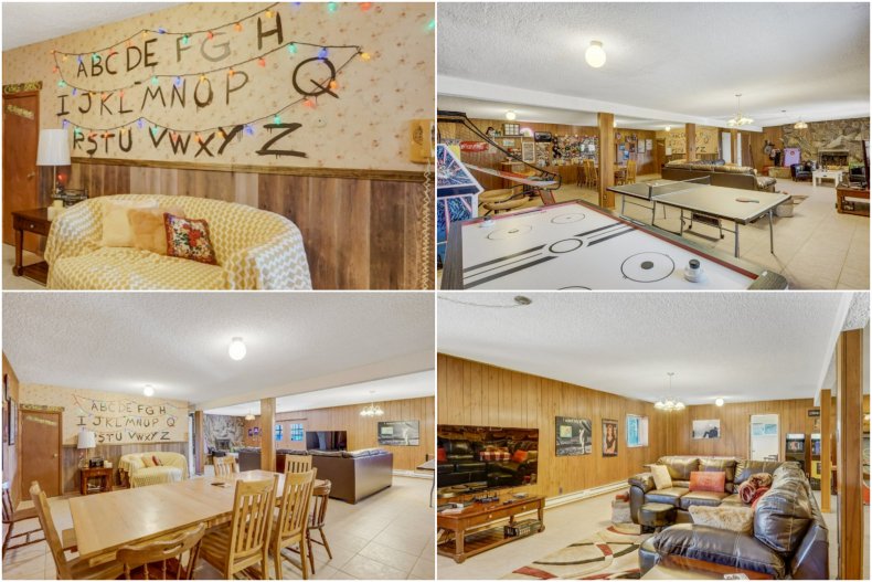 The Byers' home in “Stranger Things."