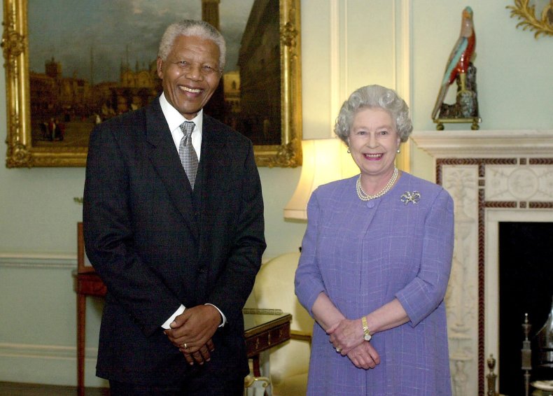 Queen Elizabeth II and Nelson Mandela