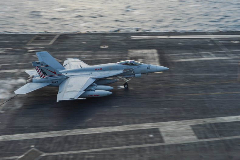 U.S. Navy Loses Fighter Jet In Mediterranean