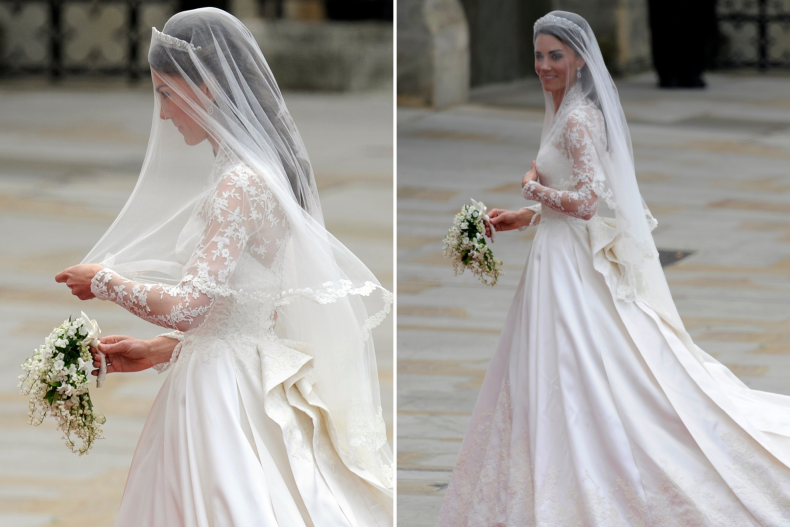 Kate Middleton Enters Westminster Abbey