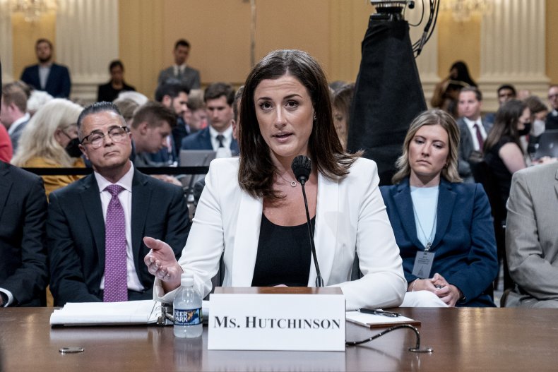 Cassidy Hutchinson Testimony