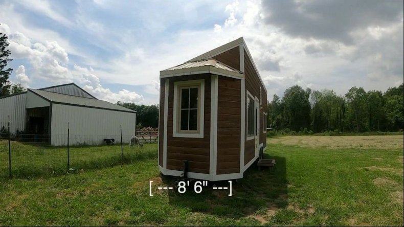 Nick Soave builds tiny house