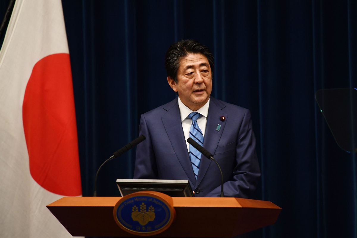 The late Japanese Prime Minister Shinzo Abe 