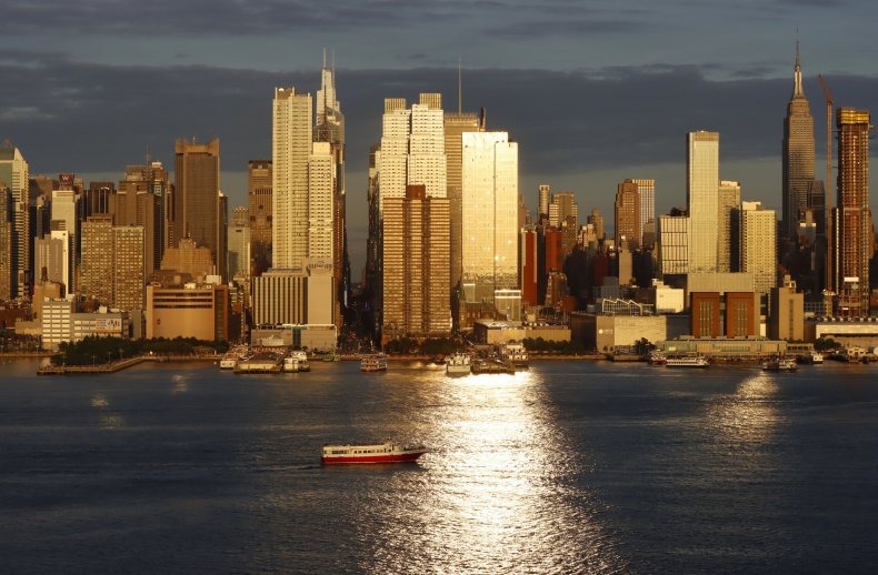 Hudson River in Manhattan