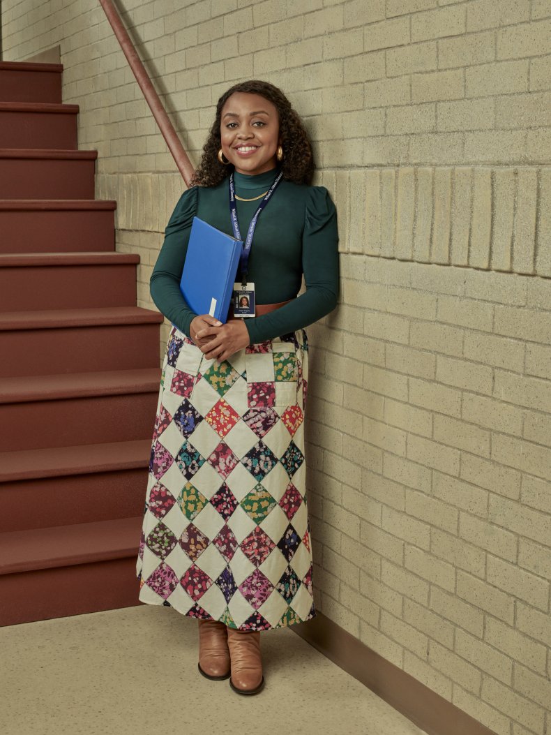 Quinta Brunson in Abbott Elementary