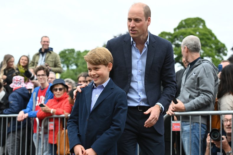Prince George in Cardiff