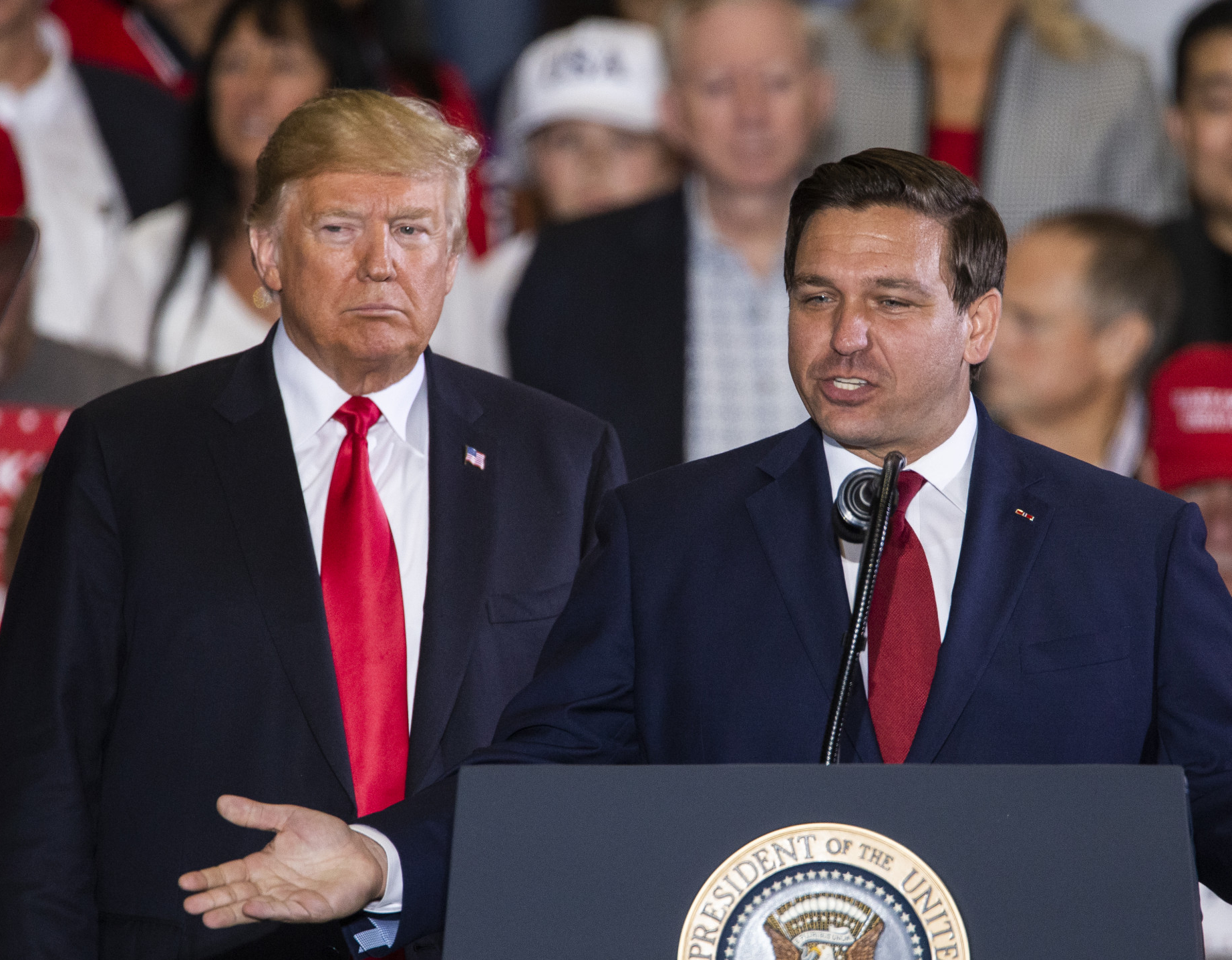 Ron DeSantis Beats Donald Trump In 2024 Poll Of Florida GOP Voters ...