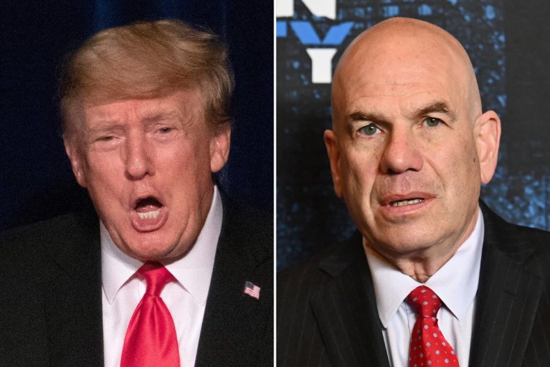 Donald Trump and David Simon