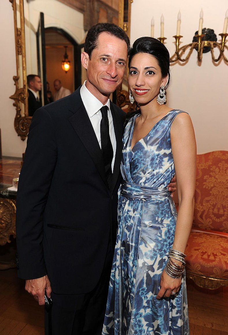 Huma Abedin and Anthony Weiner