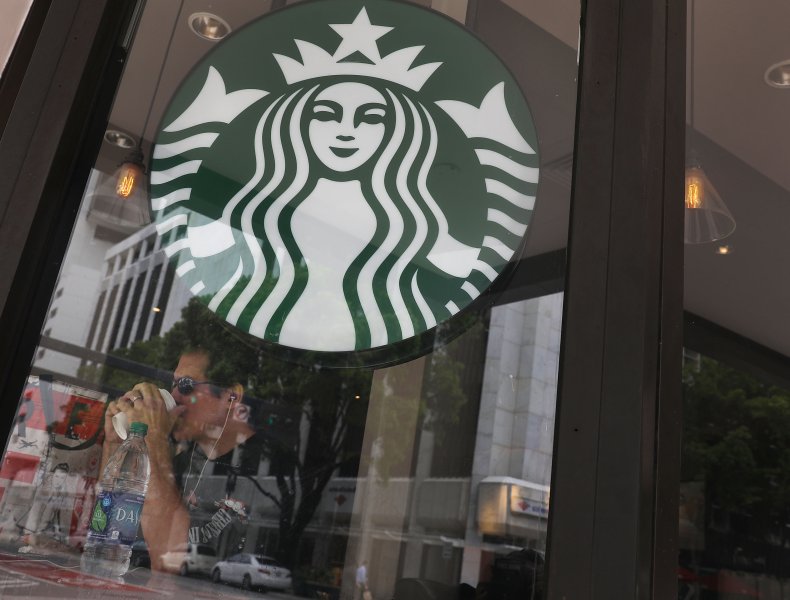 An image of the Starbucks logo